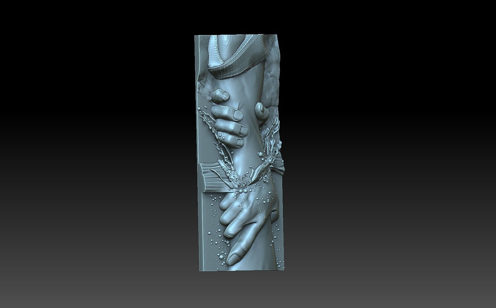 Helping hand 3D print model_4
