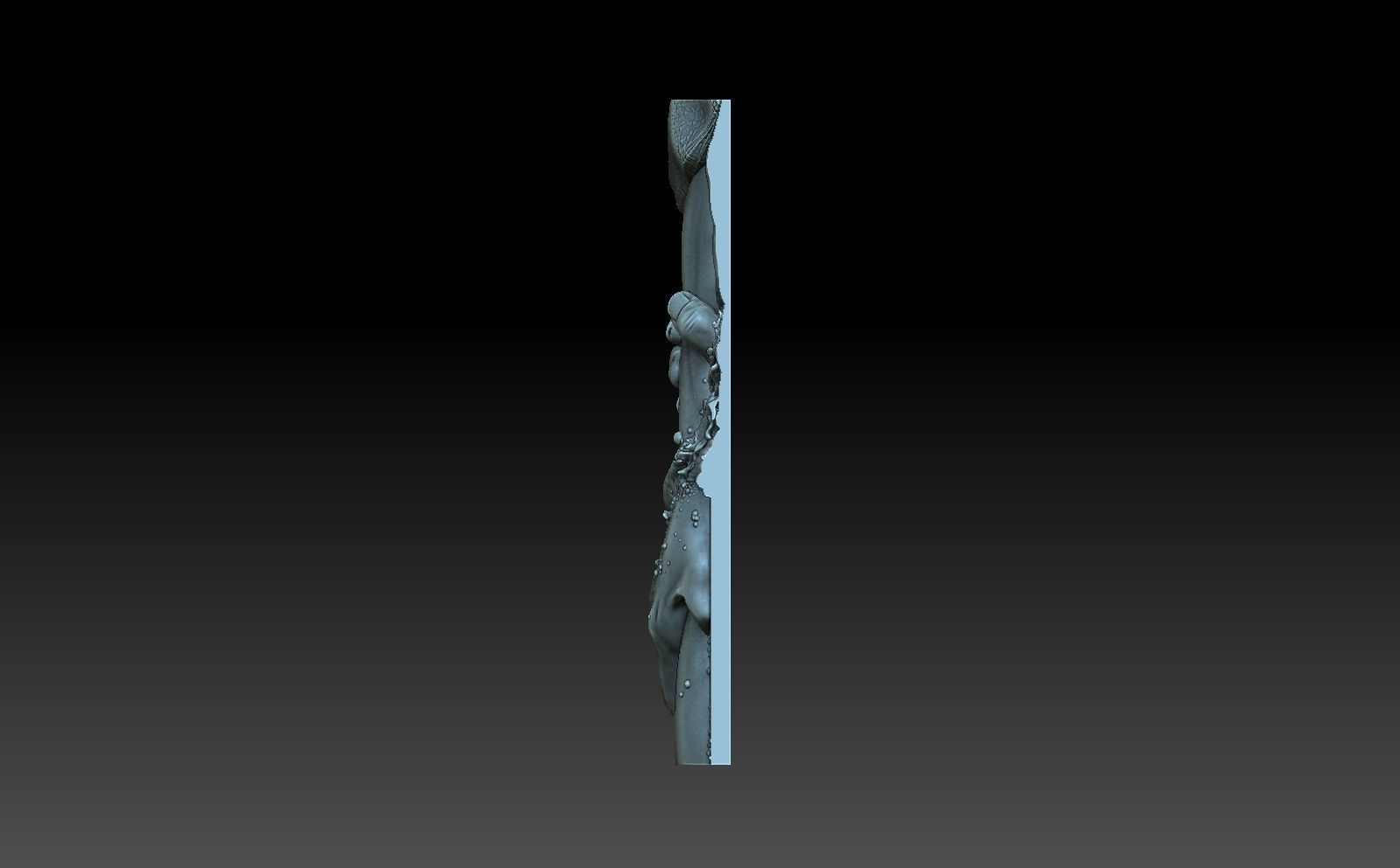 Helping hand 3D print model_3