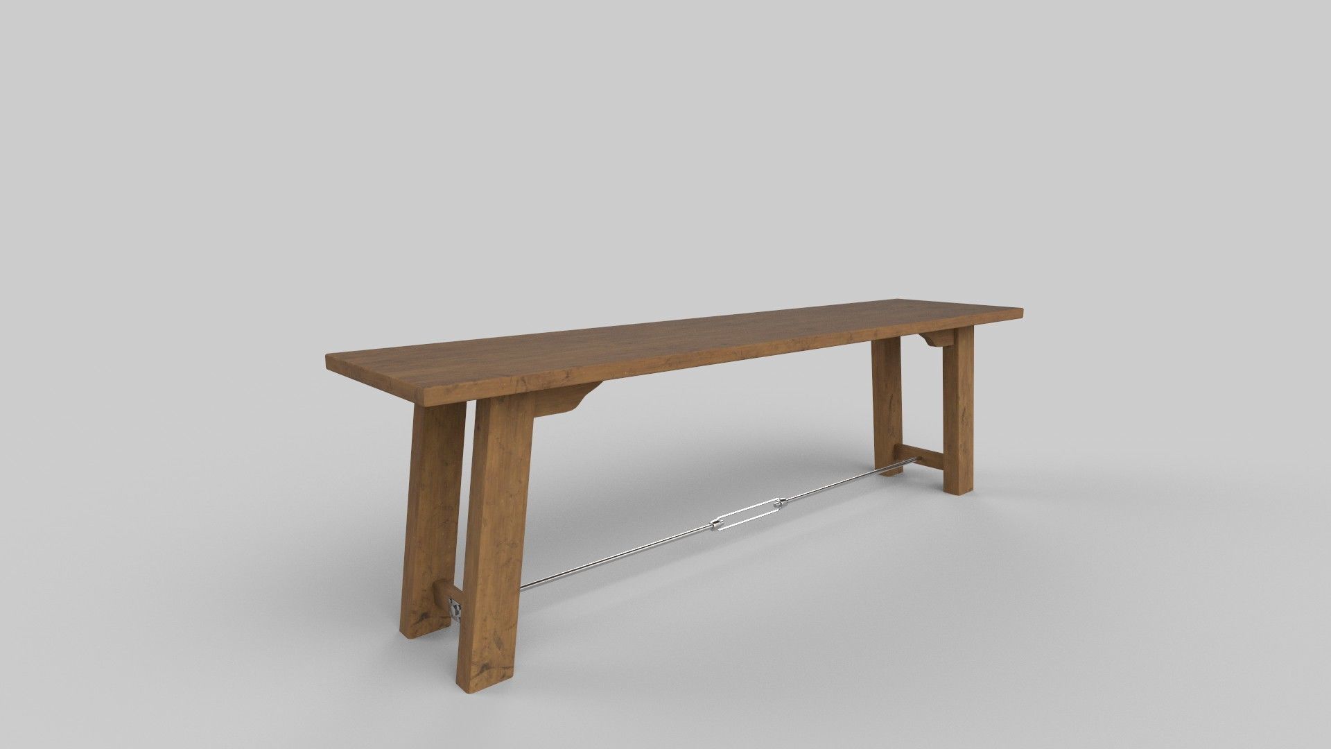 table Low-poly 3D model_2