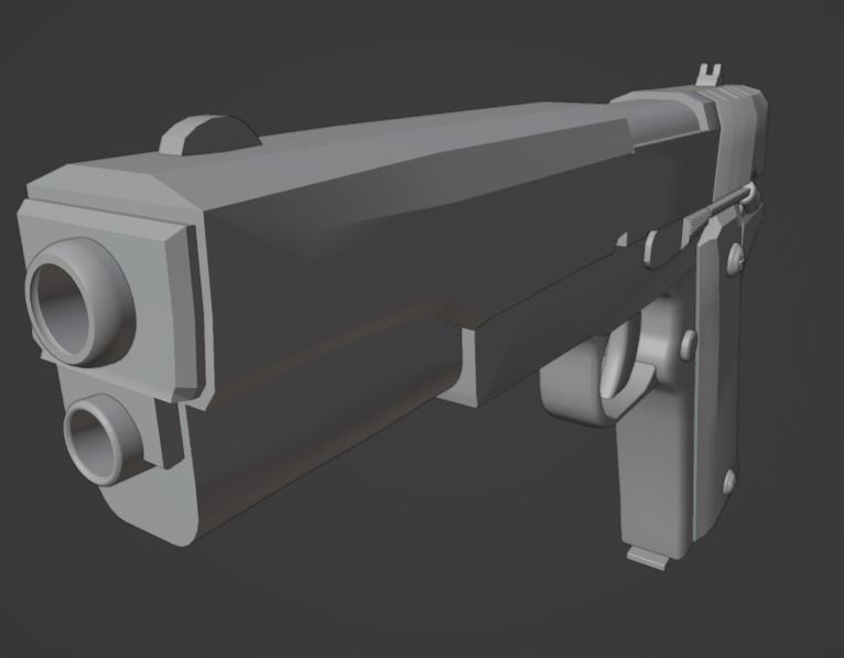  pistol 3D model_12