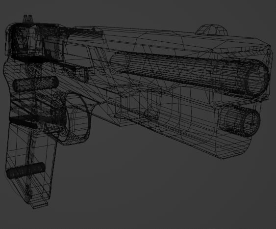  pistol 3D model_14