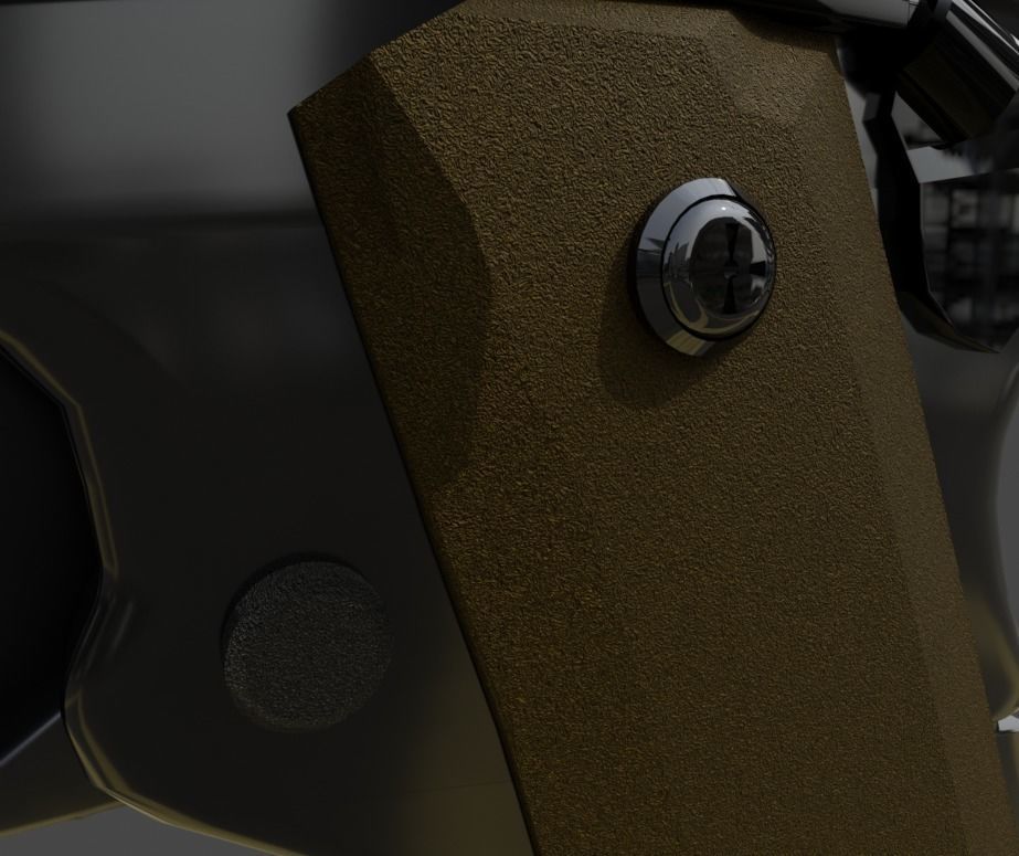  pistol 3D model_8