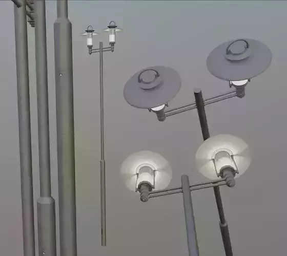 Street Light 6 F2 M1 K0 A1 4500mm 