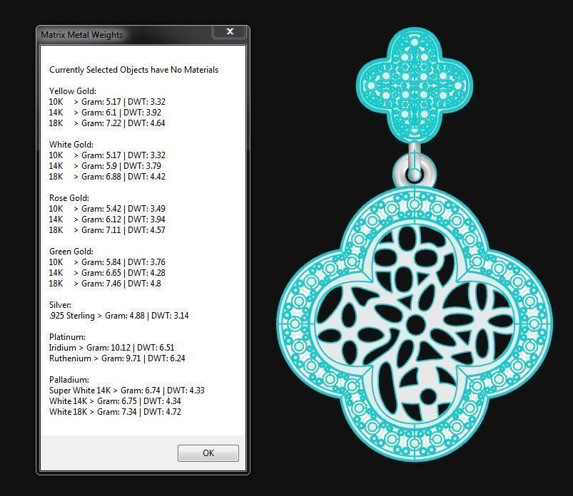 Van Cleef Pendant  3D print model_7