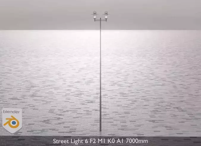 Street Light 6 F2 M1 K0 A1 7000mm