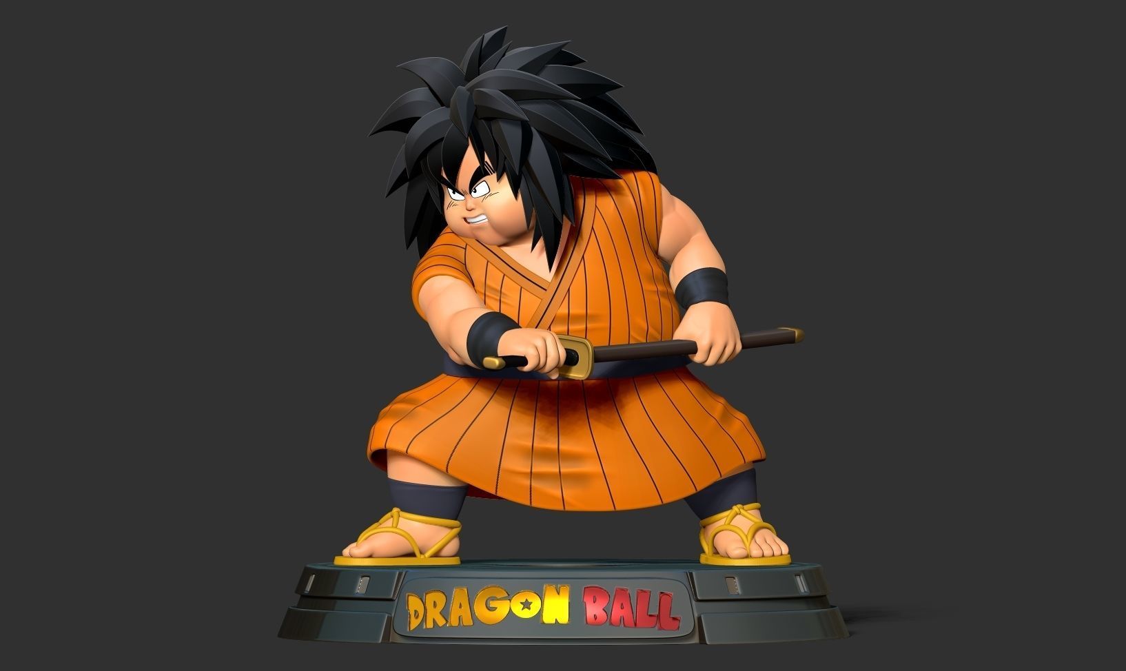 Yajirobe - Dragon Ball Fanart 3D print model_14