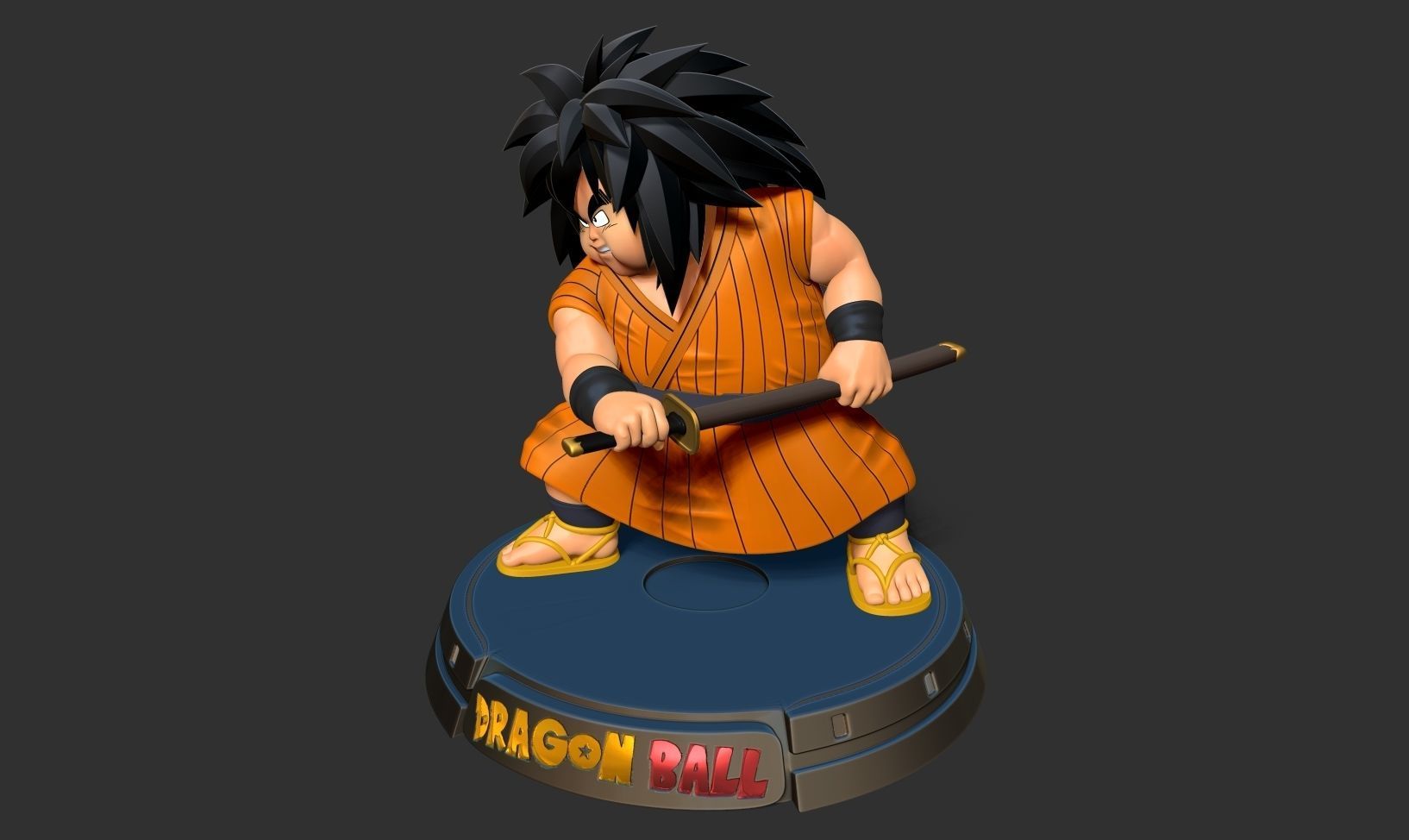 Yajirobe - Dragon Ball Fanart 3D print model_18
