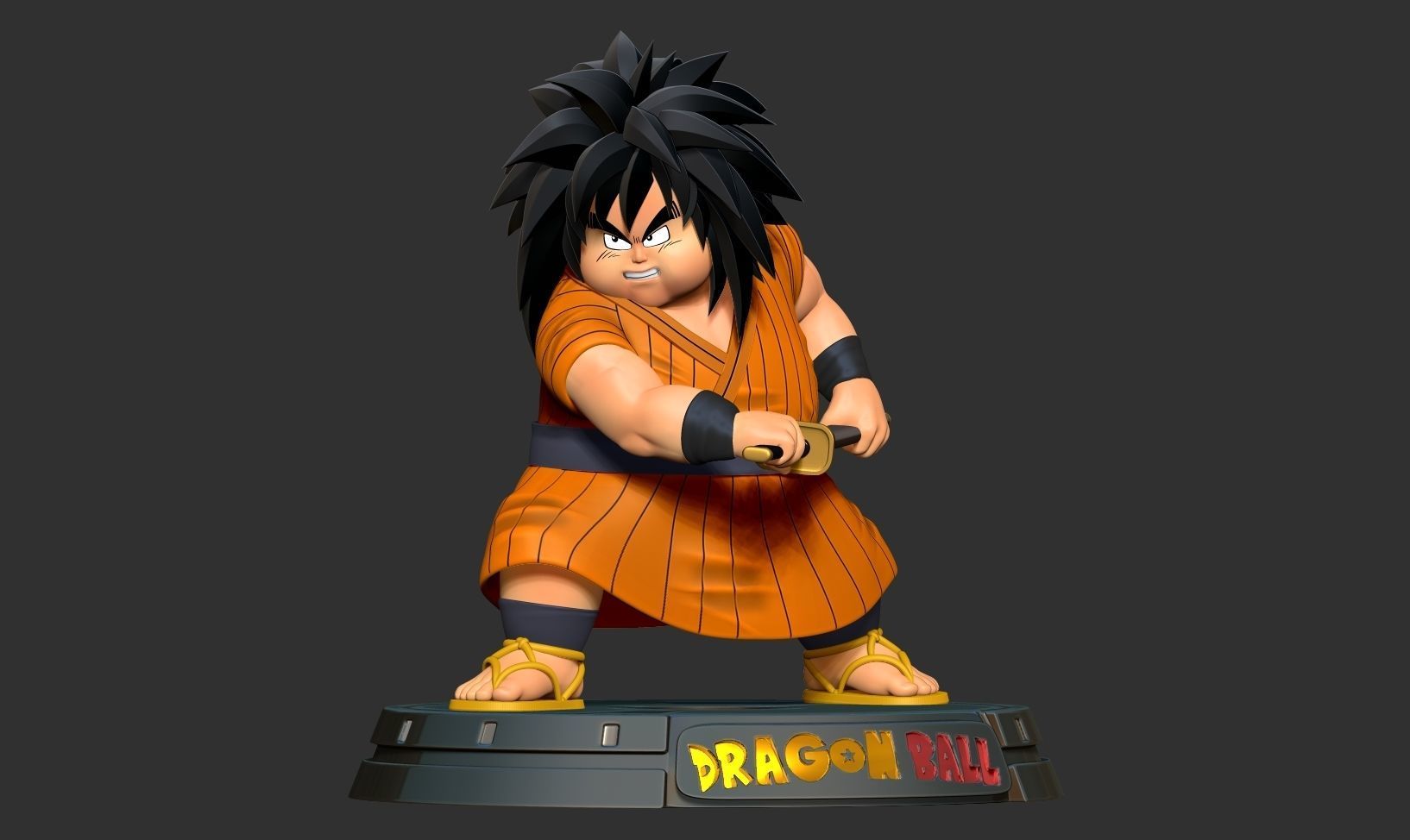 Yajirobe - Dragon Ball Fanart 3D print model_10