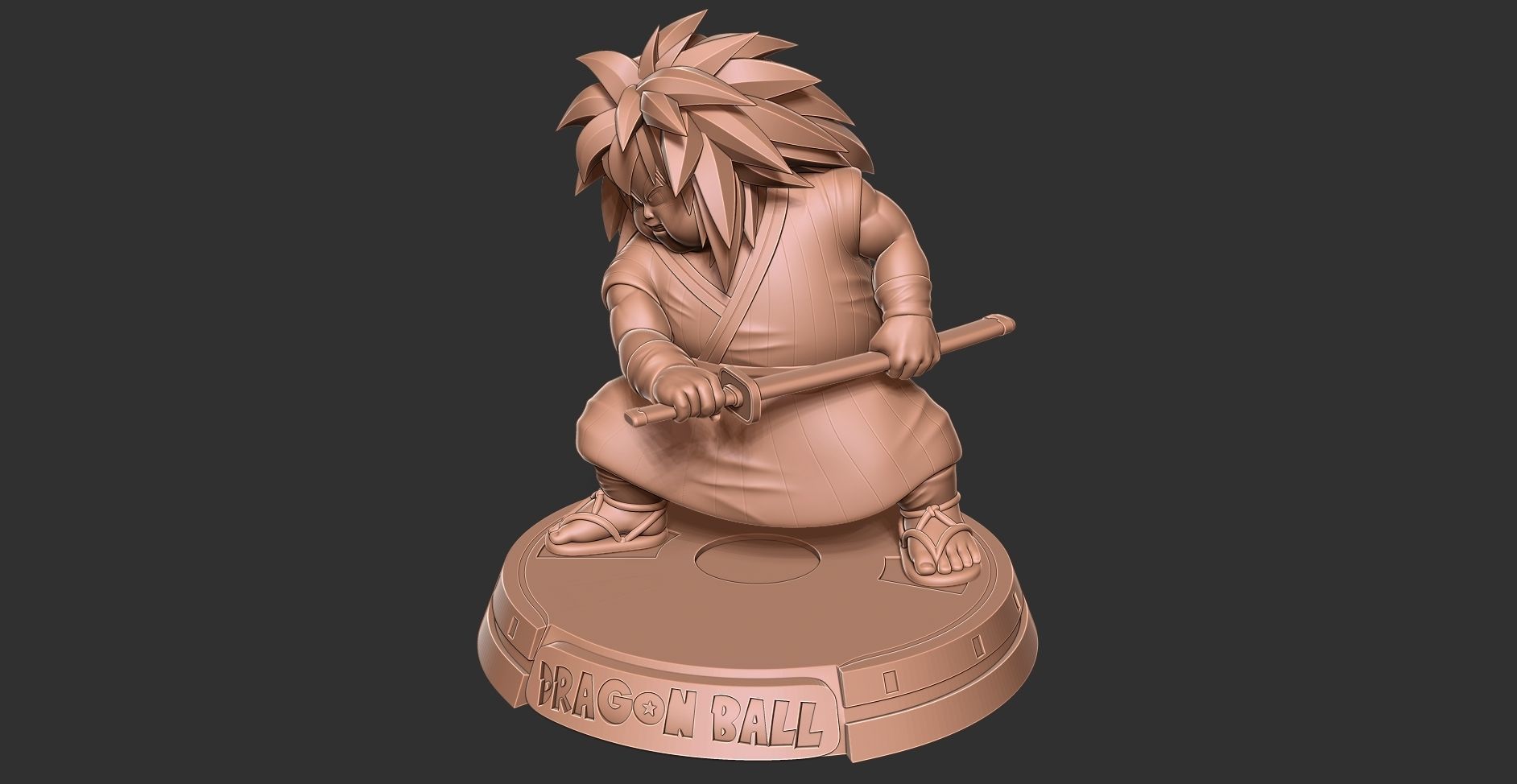 Yajirobe - Dragon Ball Fanart 3D print model_19