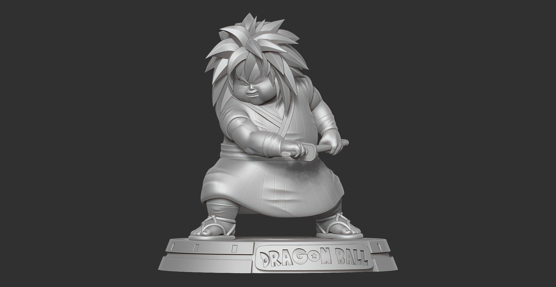 Yajirobe - Dragon Ball Fanart 3D print model_11