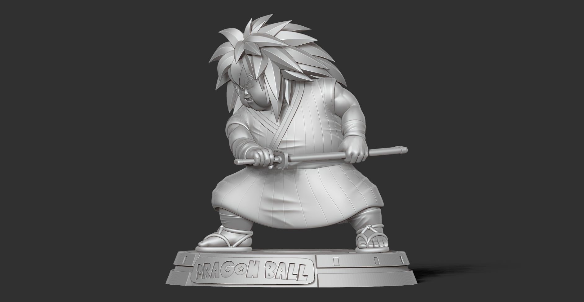 Yajirobe - Dragon Ball Fanart 3D print model_15