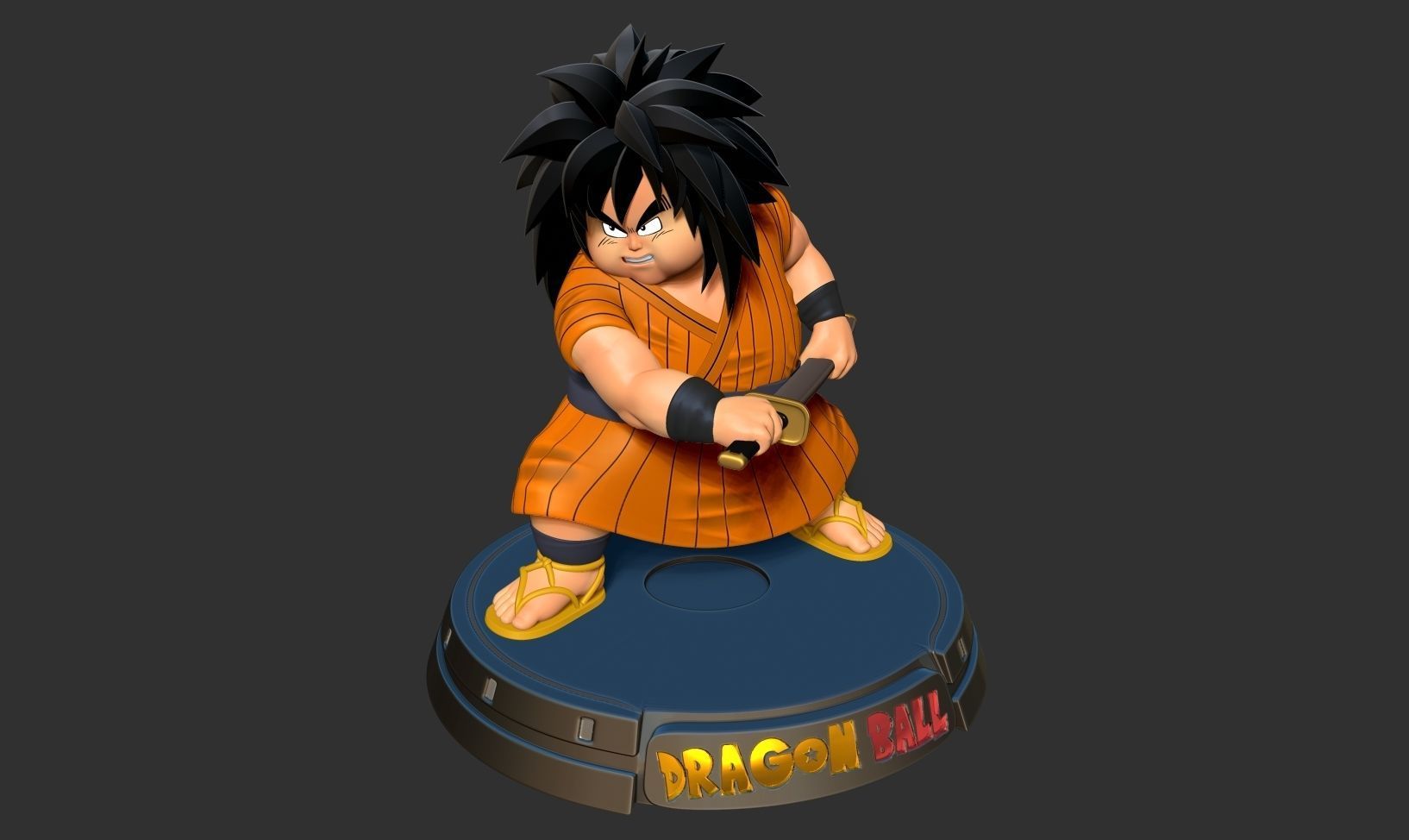 Yajirobe - Dragon Ball Fanart 3D print model_16