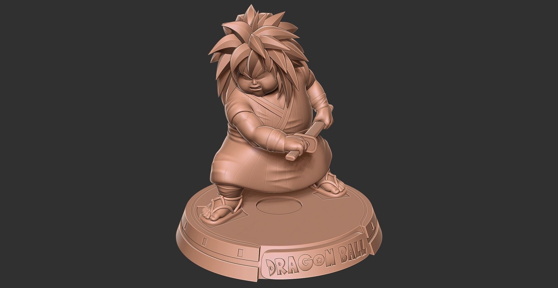 Yajirobe - Dragon Ball Fanart 3D print model_17