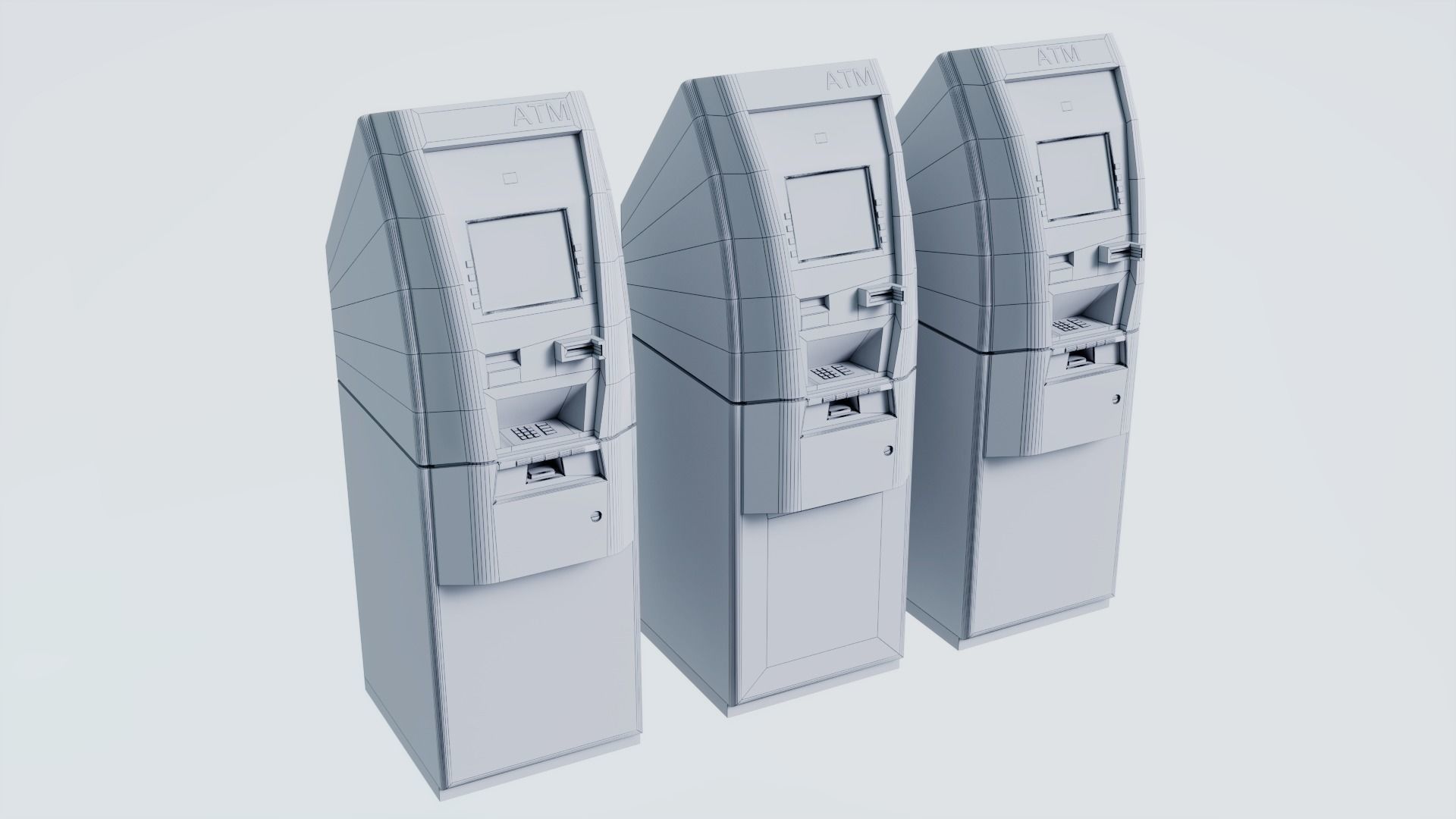 Automated teller machine ATM 3D model_5