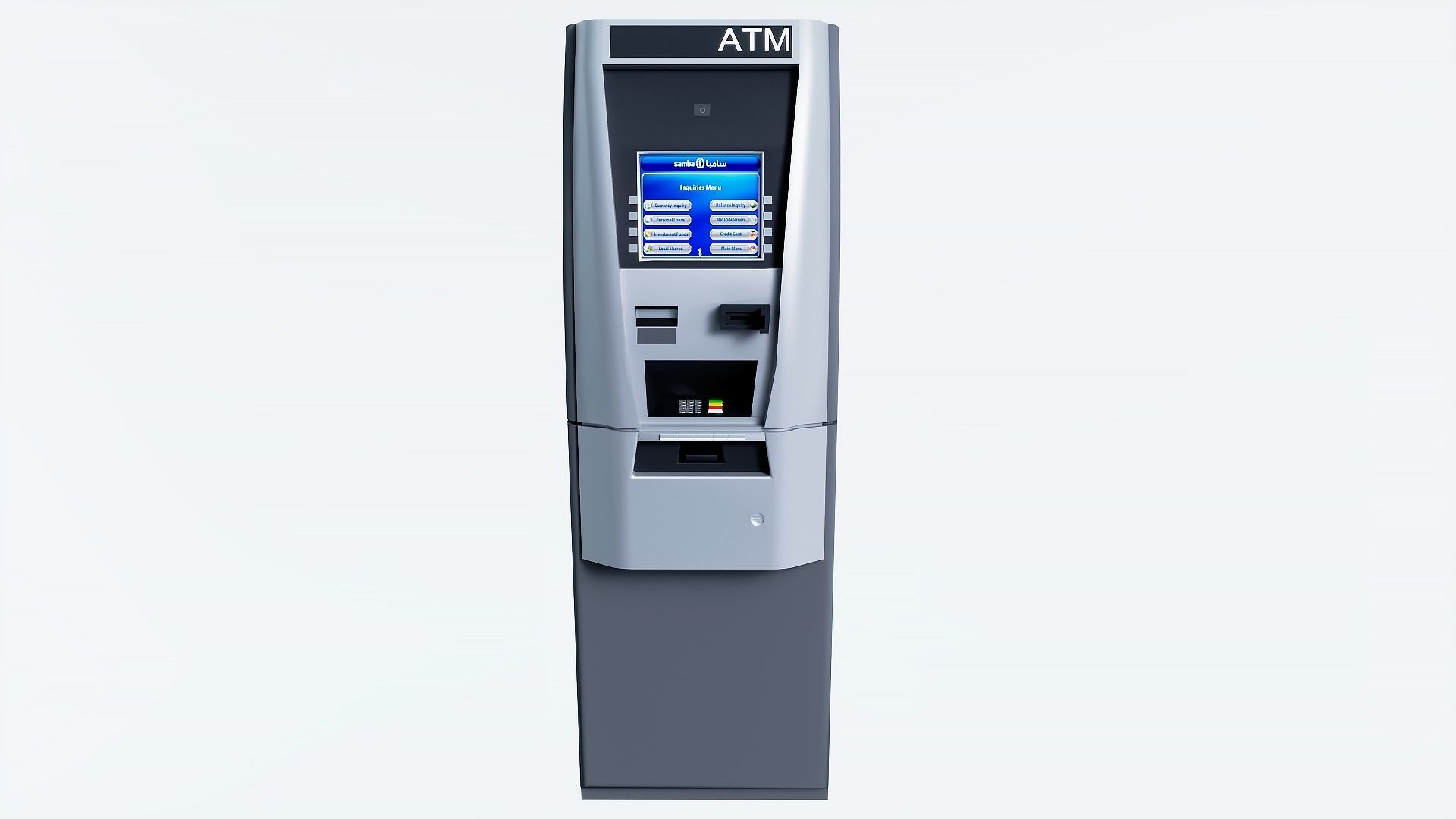 Automated teller machine ATM 3D model_3
