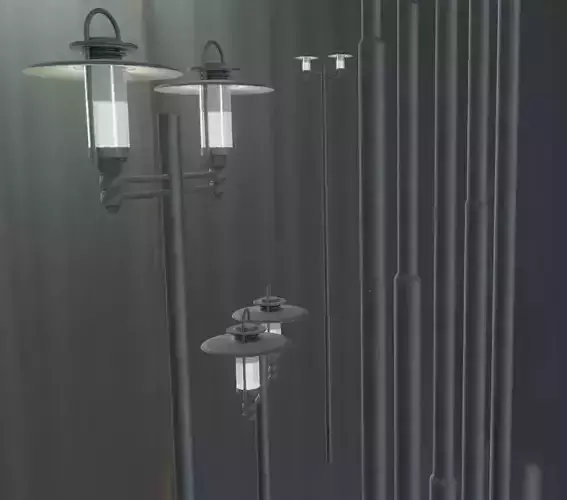 Street Light 6 F2 M1 K0 A1 8000mm 