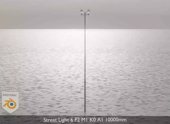 Street Light 6 F2 M1 K0 A1 10000mm 