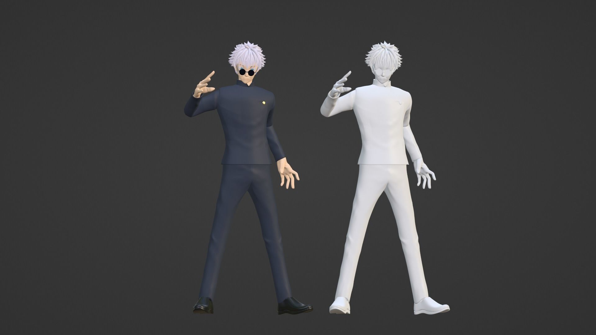 Satoru Gojo - Jujutsu Kaisen 3D model_17