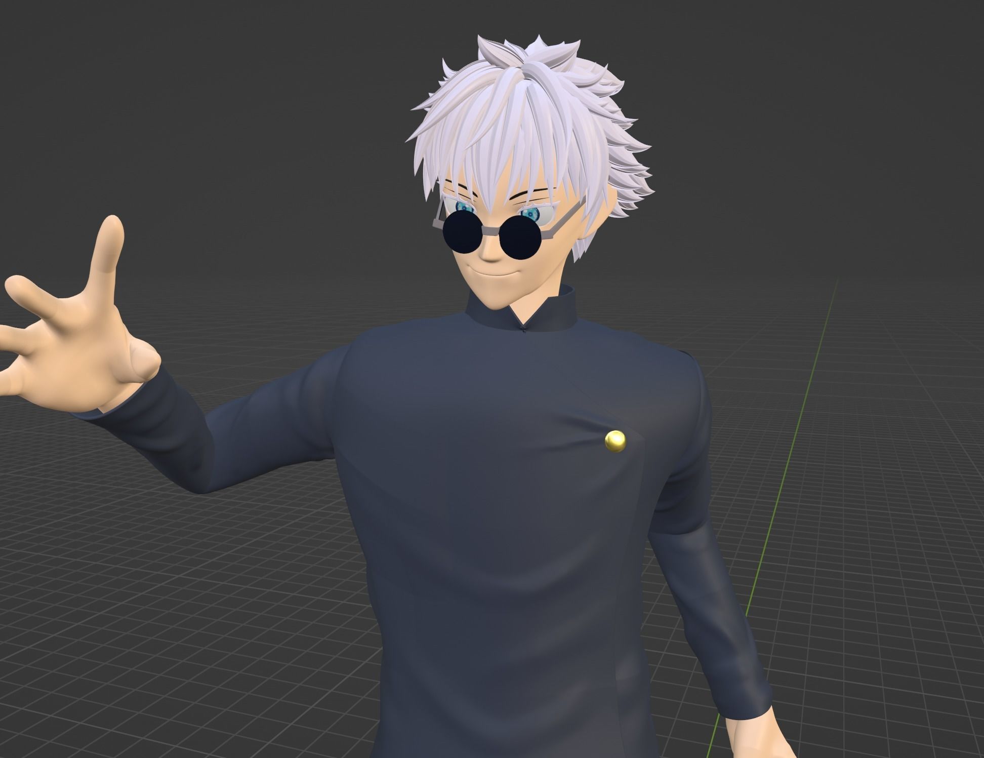 Satoru Gojo - Jujutsu Kaisen 3D model_7