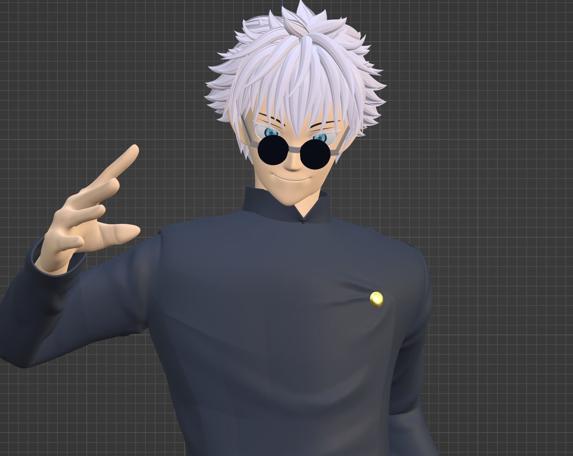 Satoru Gojo - Jujutsu Kaisen 3D model_10