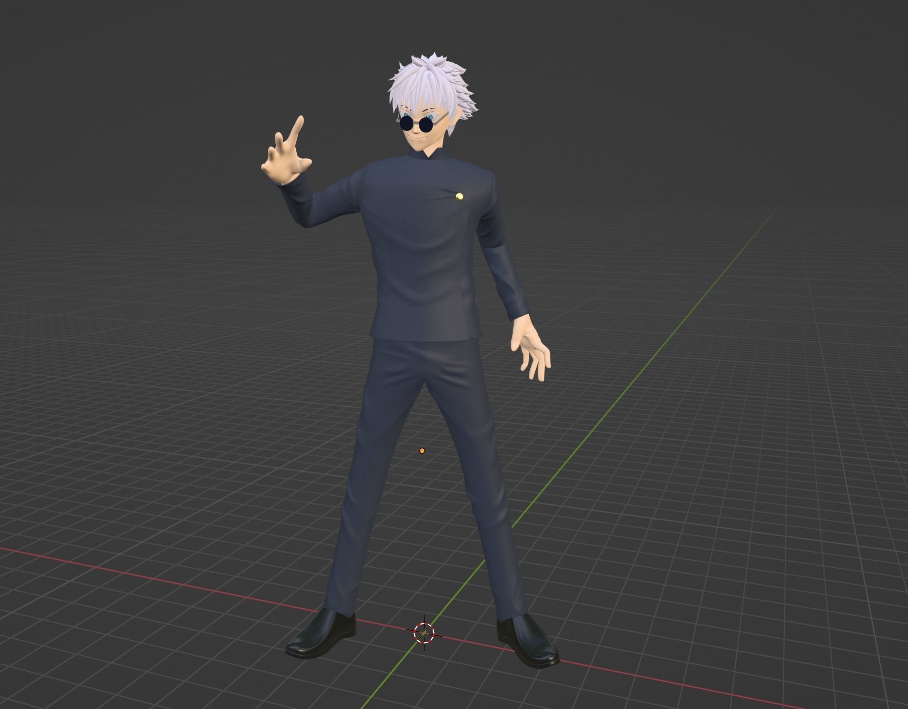 Satoru Gojo - Jujutsu Kaisen 3D model_8