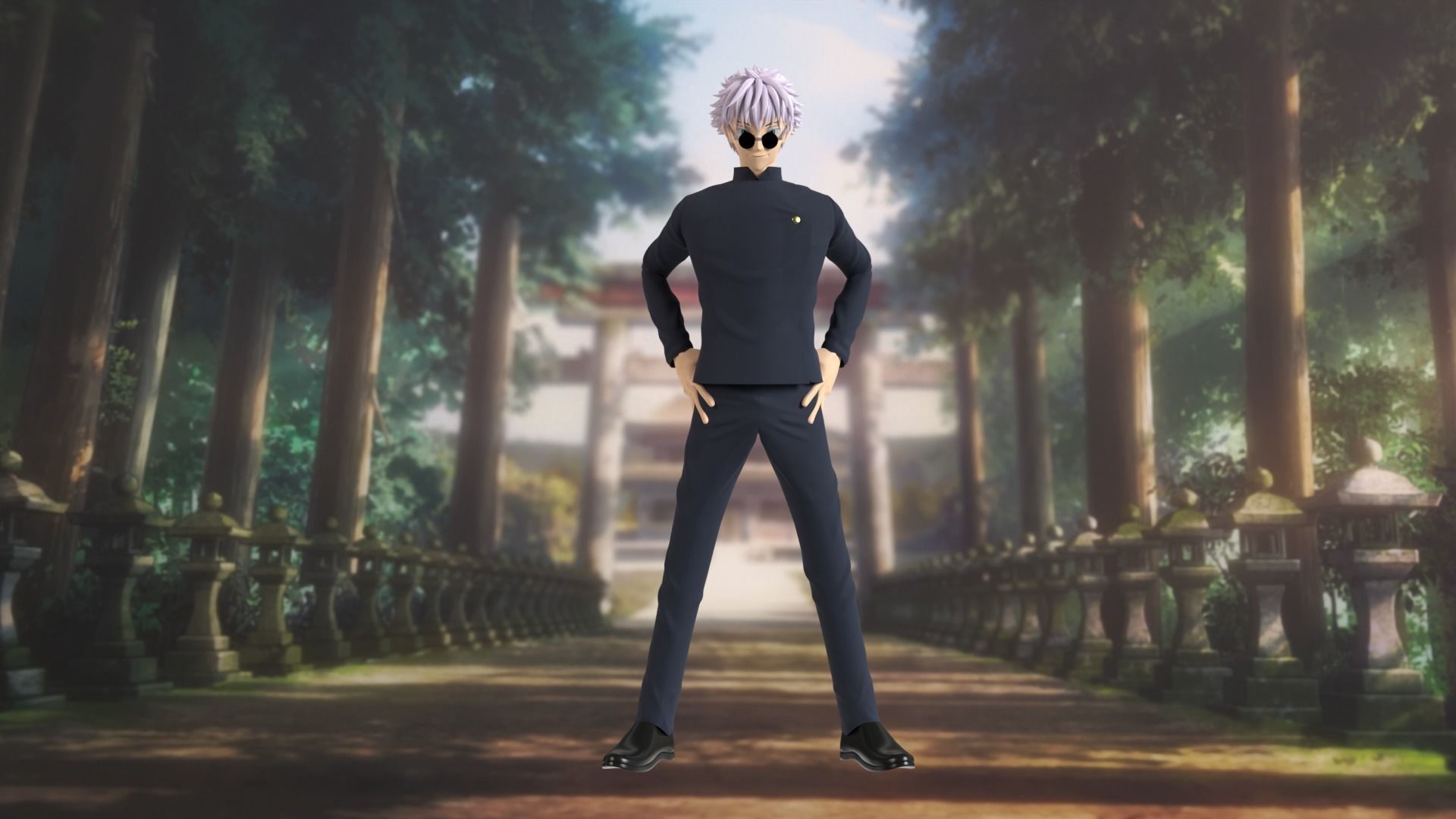 Satoru Gojo - Jujutsu Kaisen 3D model_2