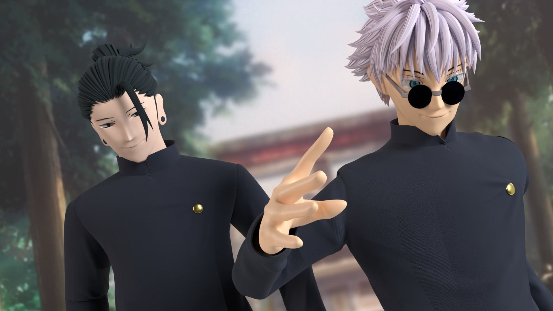 Satoru Gojo - Jujutsu Kaisen 3D model_4