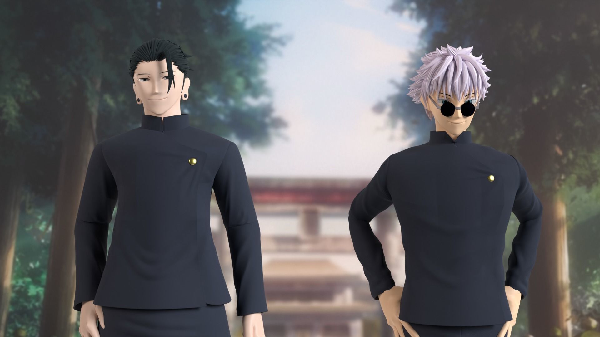 Satoru Gojo - Jujutsu Kaisen 3D model_5