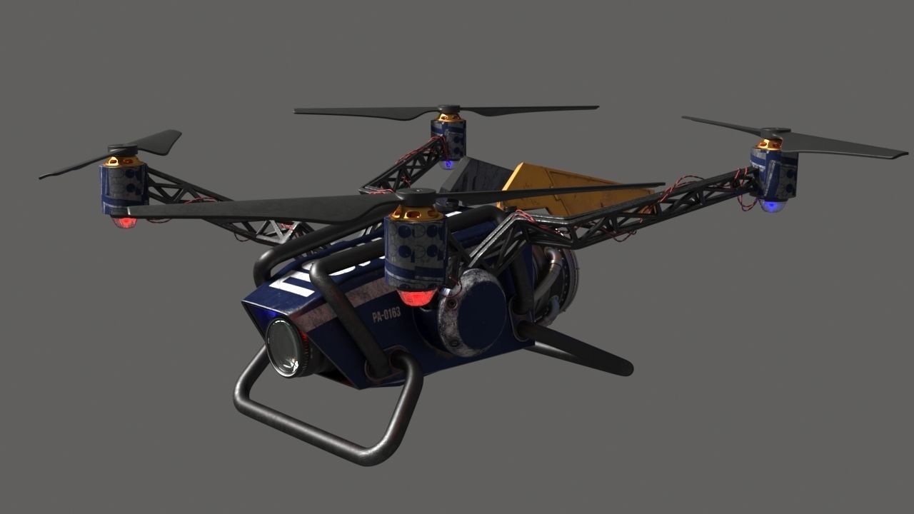 drone collection 3D model_5