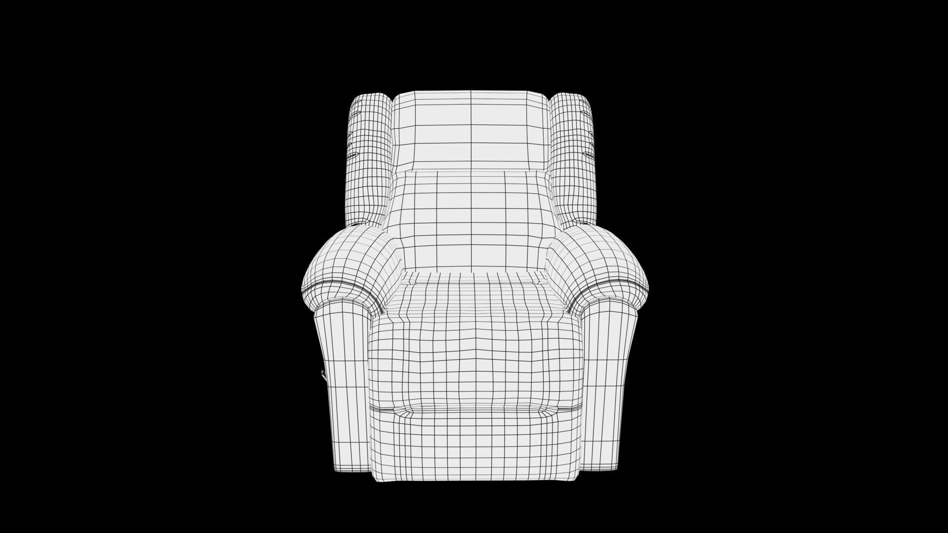 realistic sofa 3D model_6