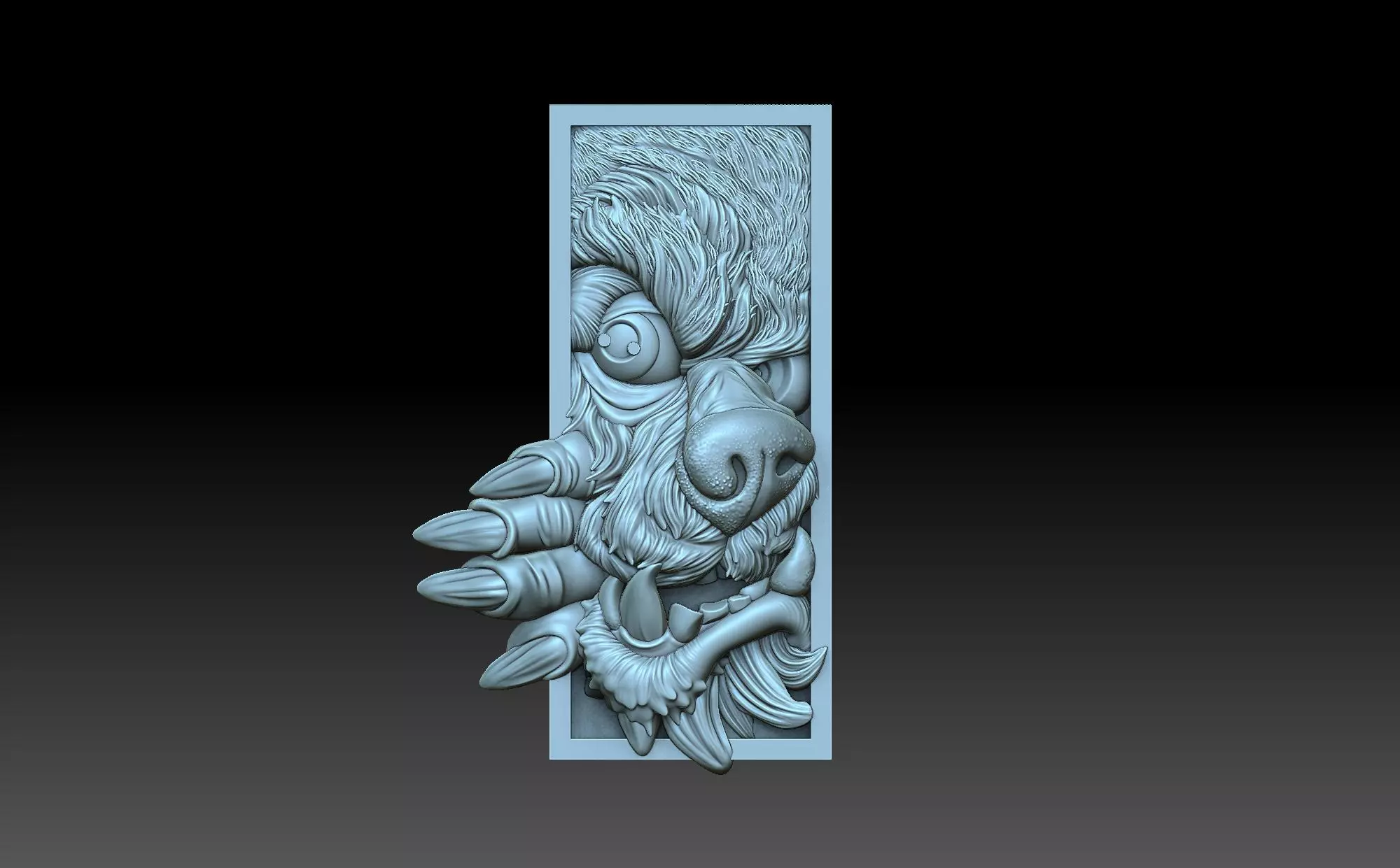 The American Werewolf 3D print model