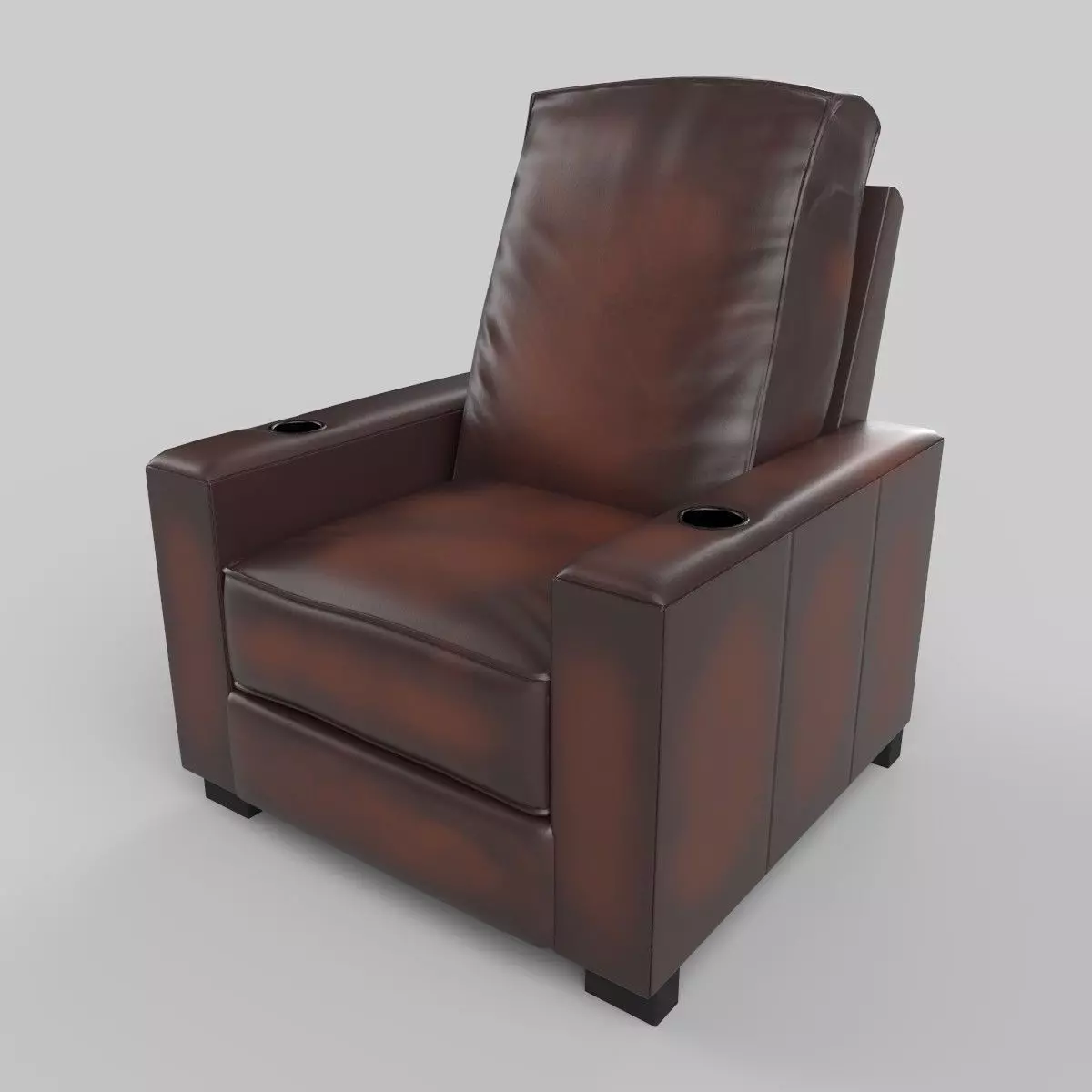 realistic sofa 3D model_0