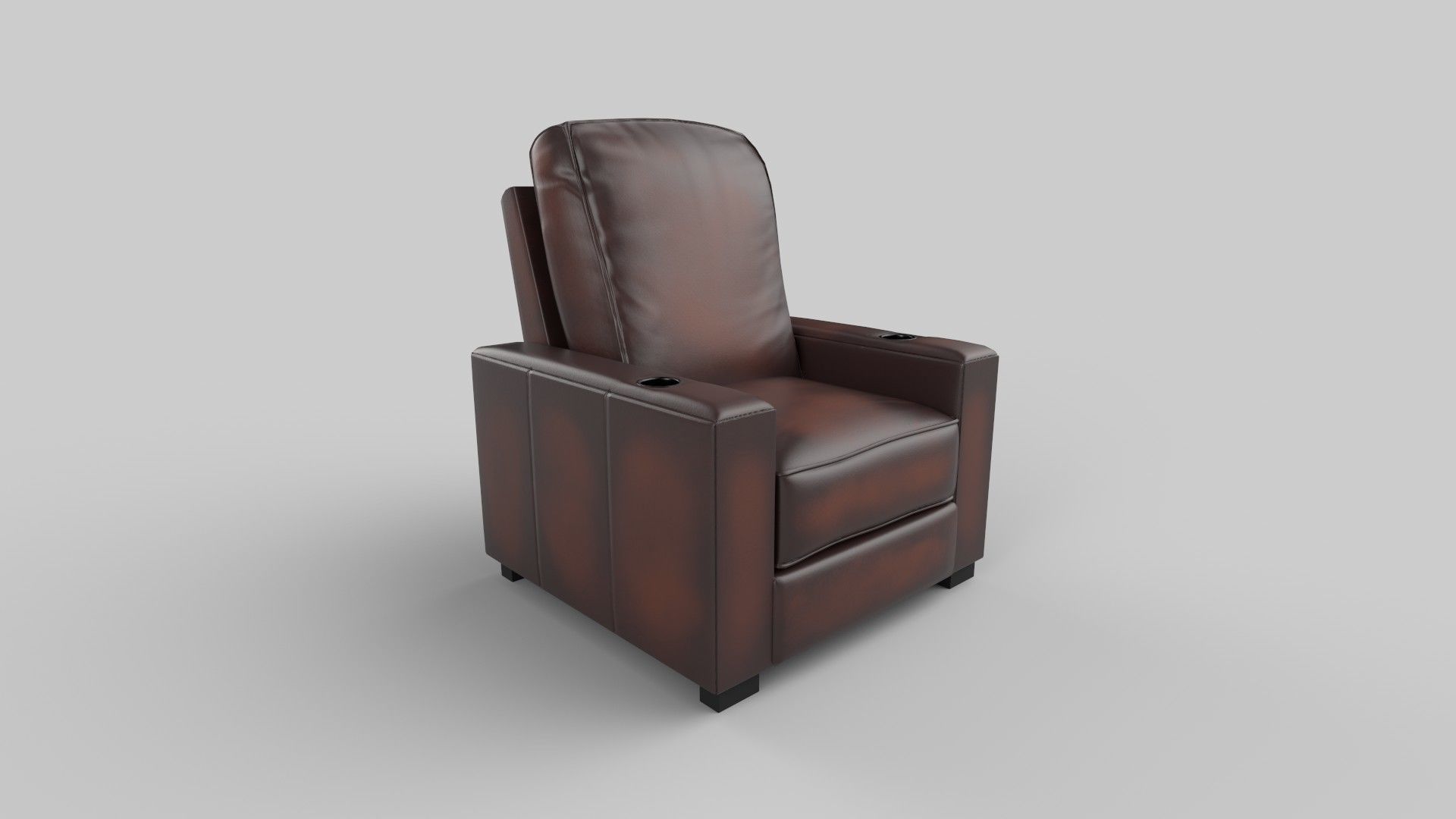 realistic sofa 3D model_1
