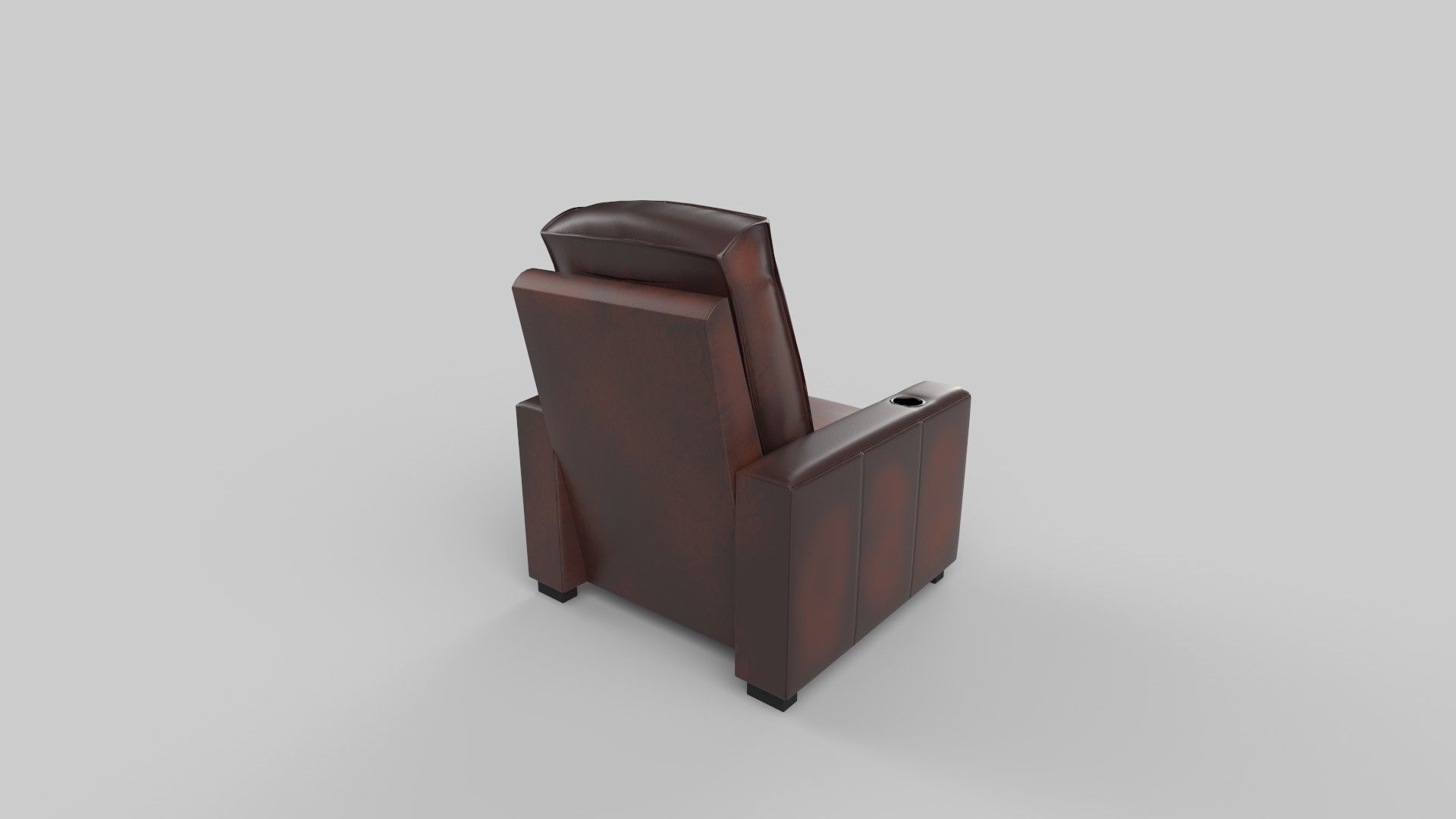 realistic sofa 3D model_3