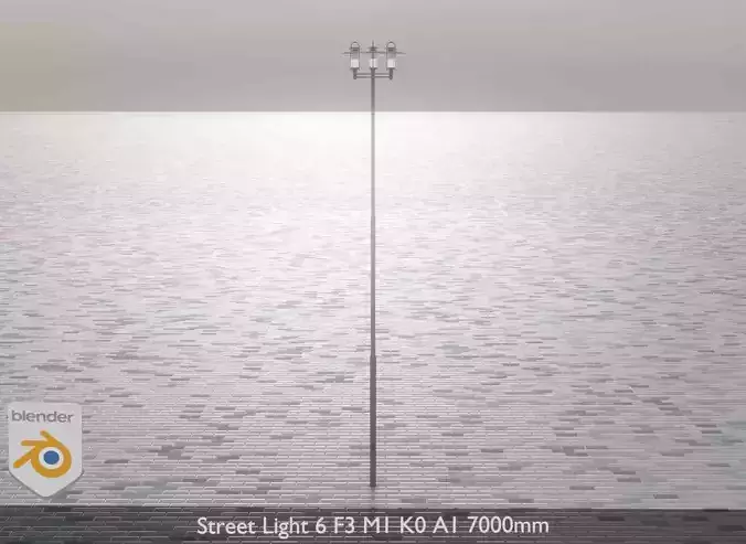 Street Light 6 F3 M1 K0 A1 7000mm 