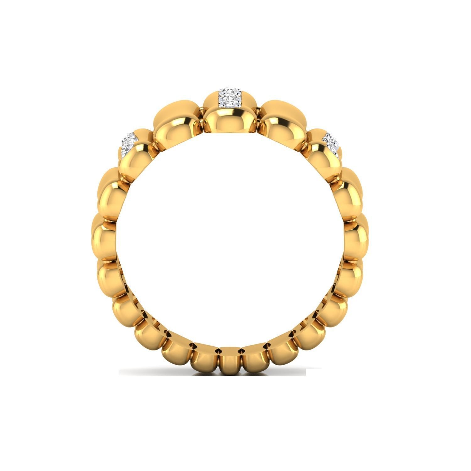  Women Heavy Ring STL OBJ FBX Renders Details 3D print model_17