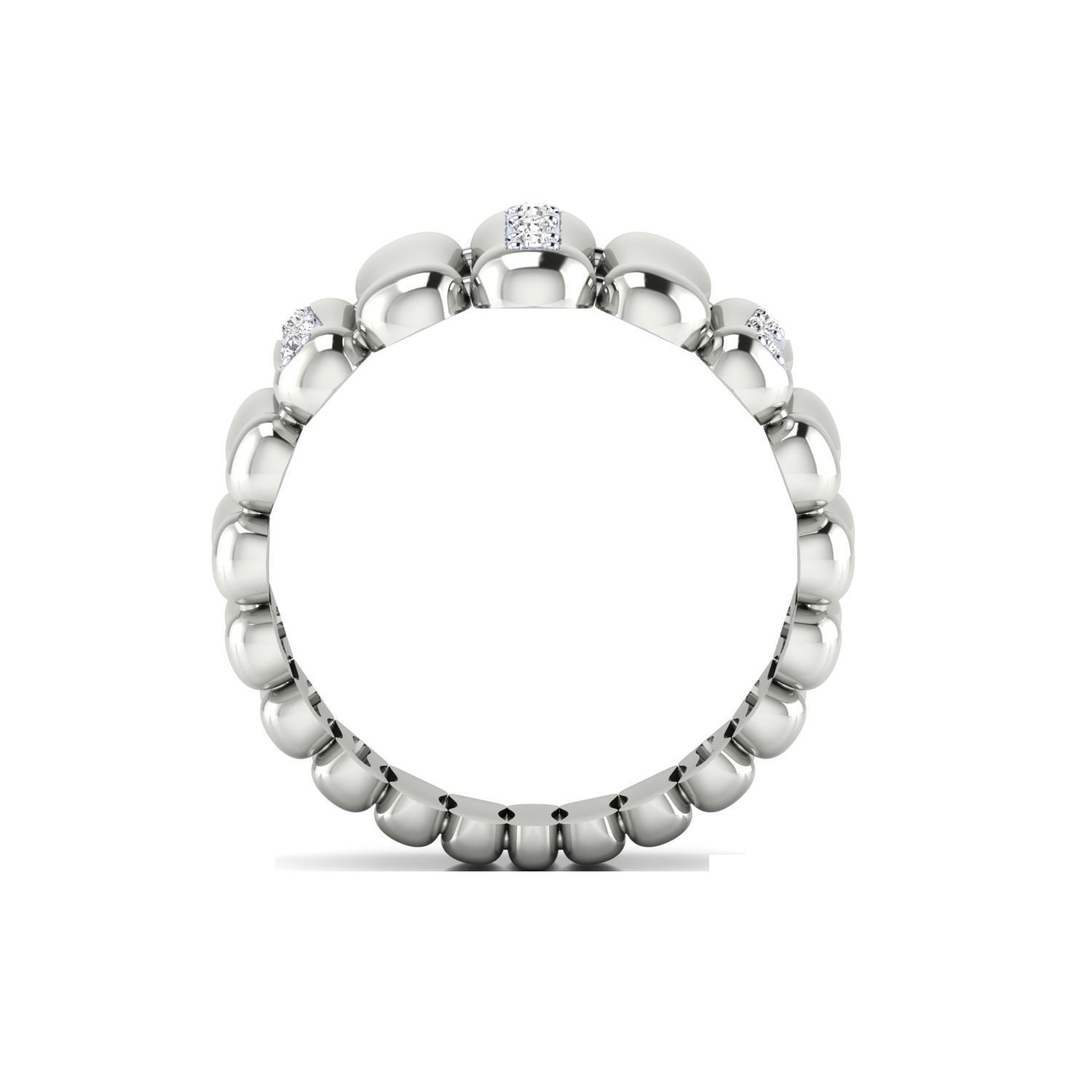  Women Heavy Ring STL OBJ FBX Renders Details 3D print model_9