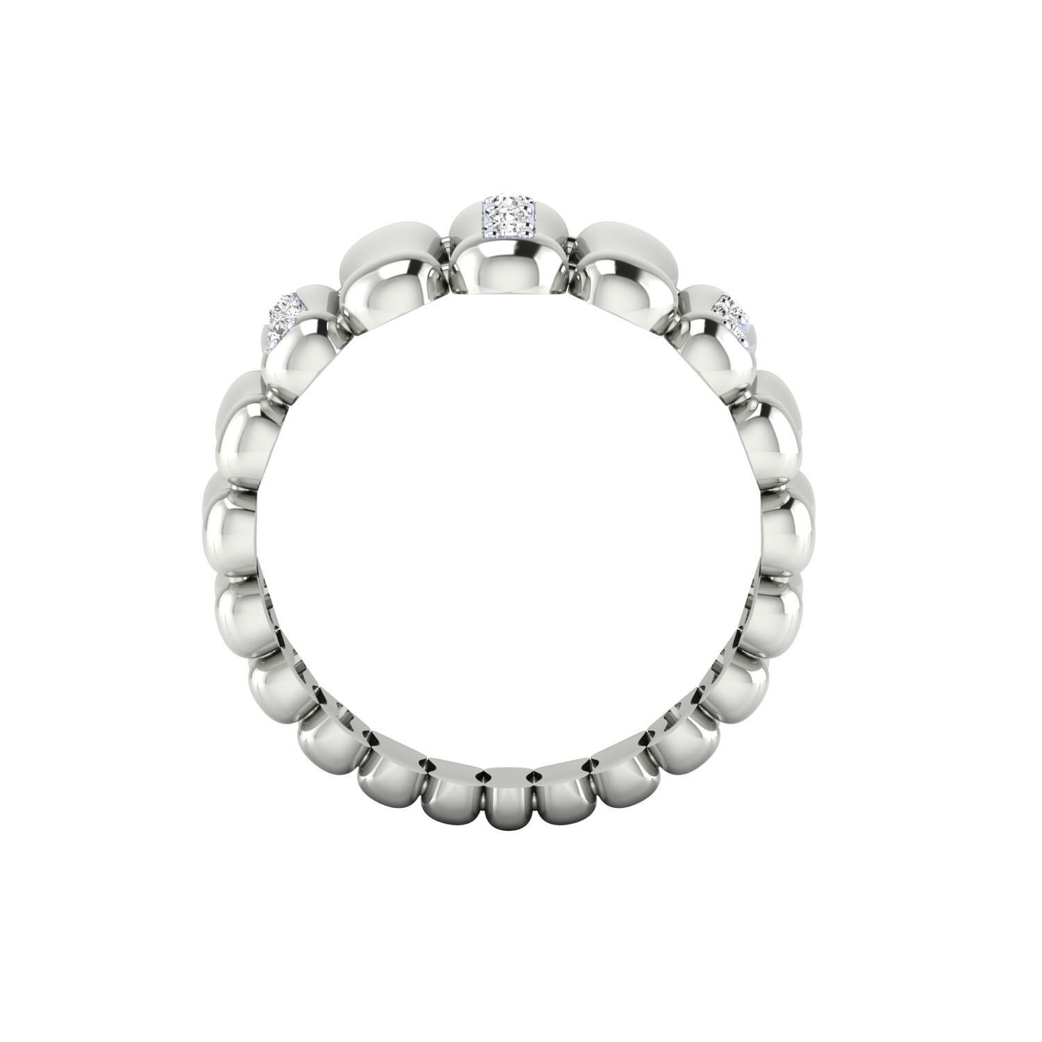  Women Heavy Ring STL OBJ FBX Renders Details 3D print model_8