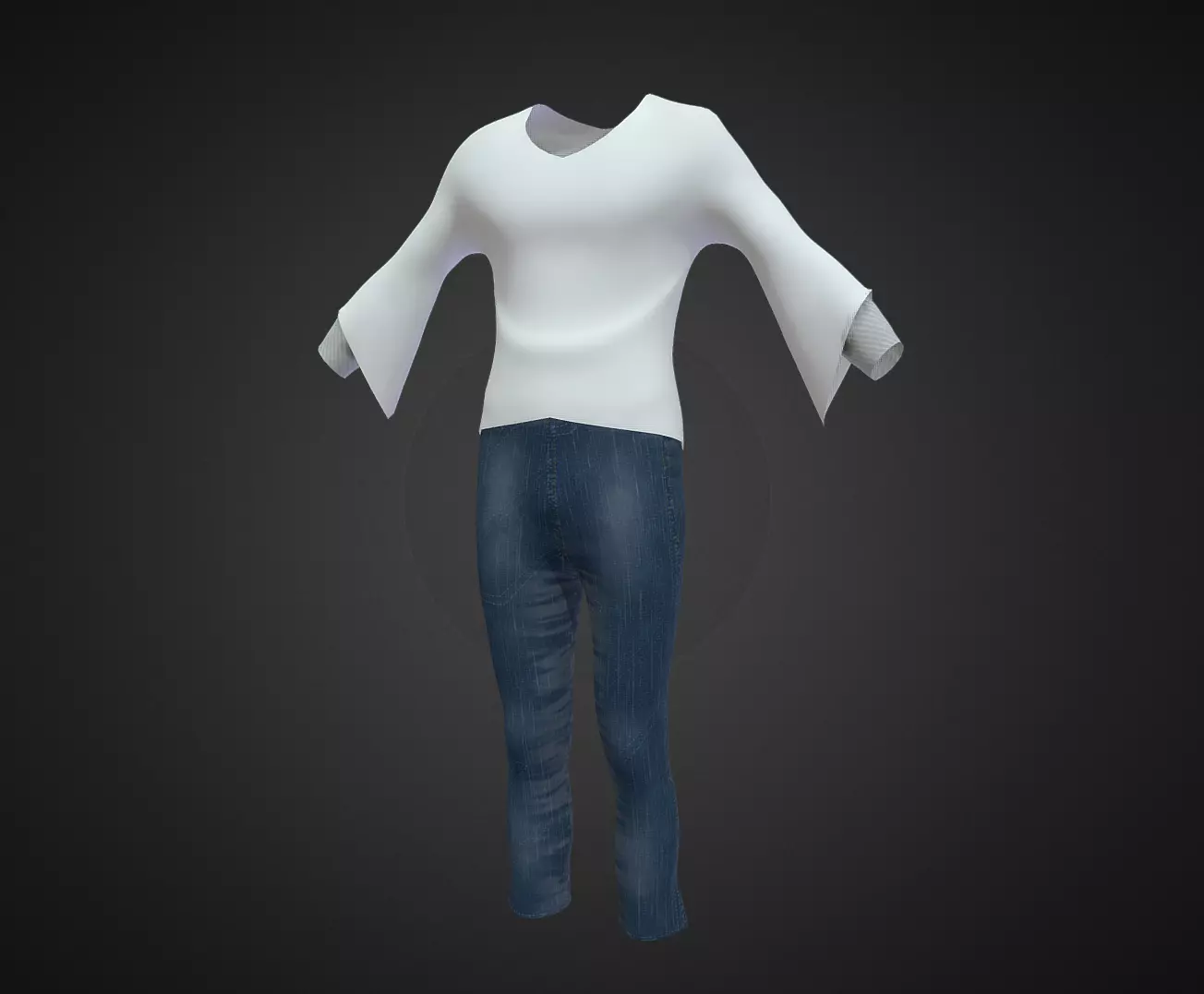 Superstar Fashion Clothes - Ngchipv Free low-poly 3D model