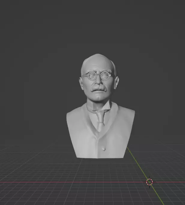 Rudyard Kipling 3D print model