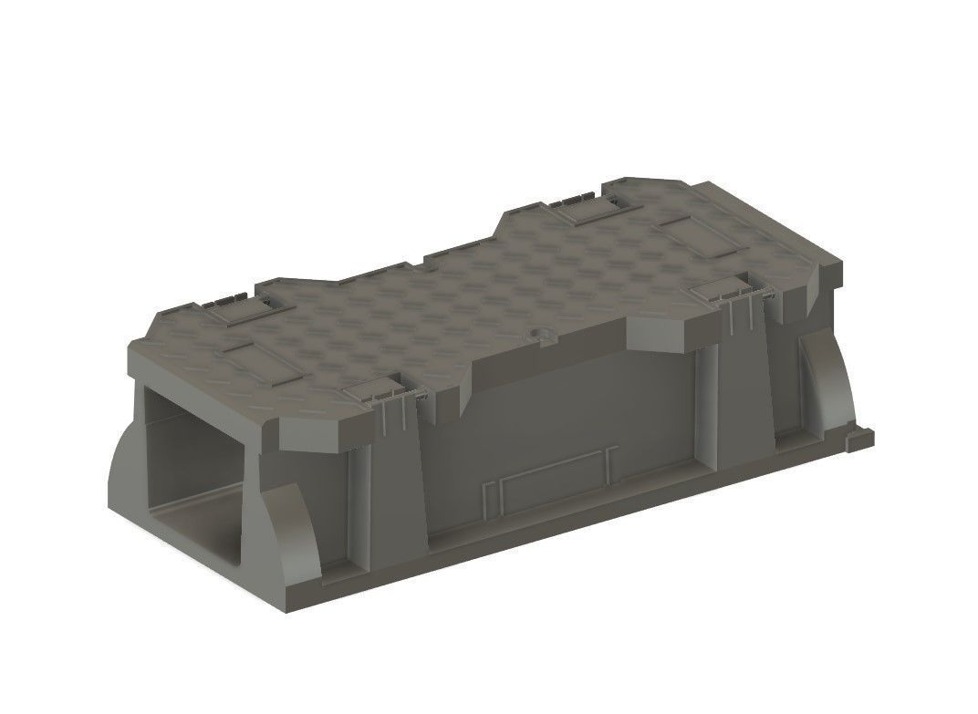 Modern Railway Ducting 1 3D print model_4