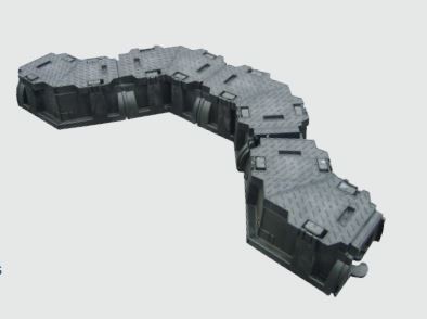 Modern Railway Ducting 1 3D print model_18