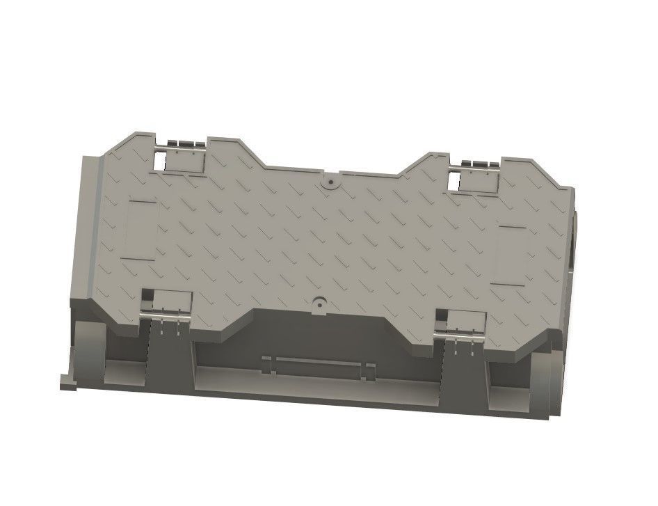Modern Railway Ducting 1 3D print model_8