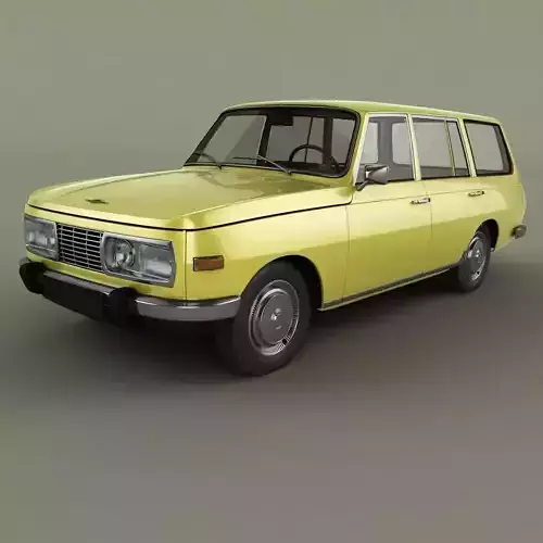 Wartburg 353 Tourist 3D model
