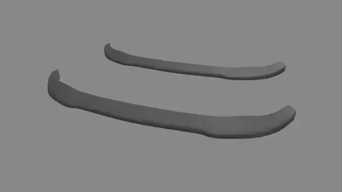 Front Bumper Lip Car 02