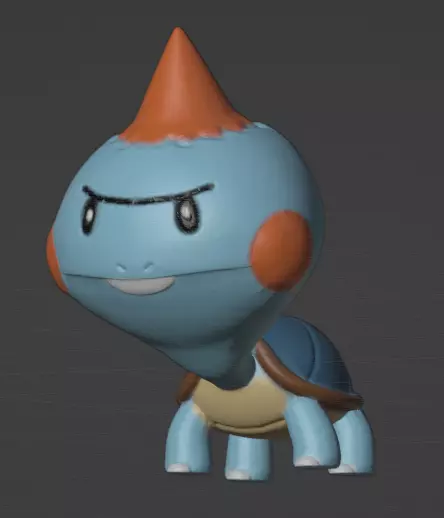 Chewtle 3D print model_0