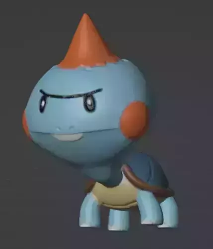 Chewtle 3D print model