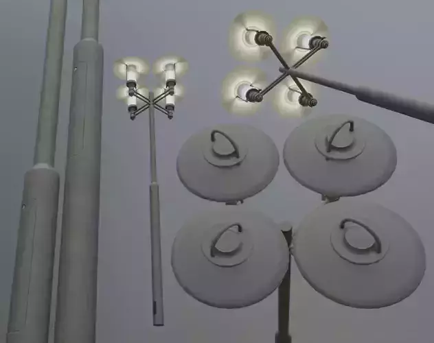 Street Light 6 F4 M1 K0 A1 3000mm 