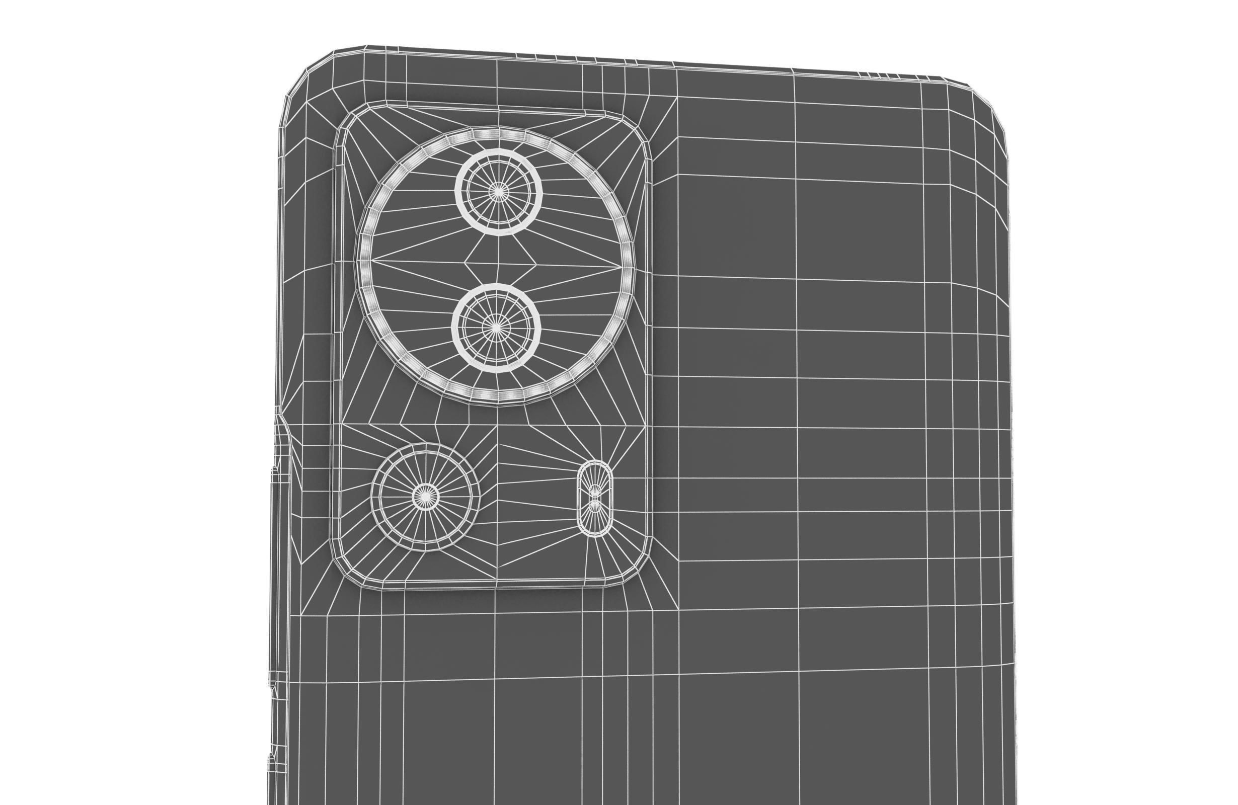 Xiaomi 13 Lite Pink Low-poly 3D model_20