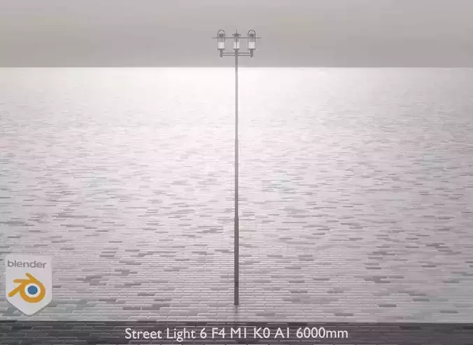 Street Light 6 F4 M1 K0 A1 6000mm